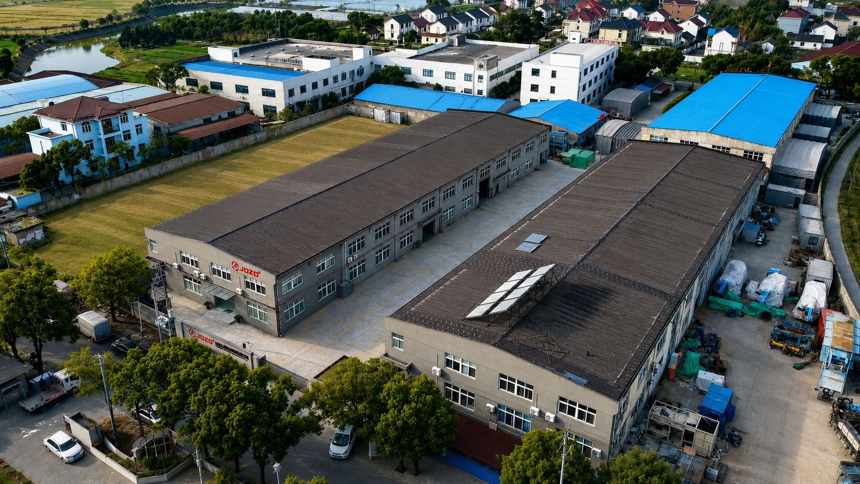 JOZO Manufacturing Facility – Aerial View