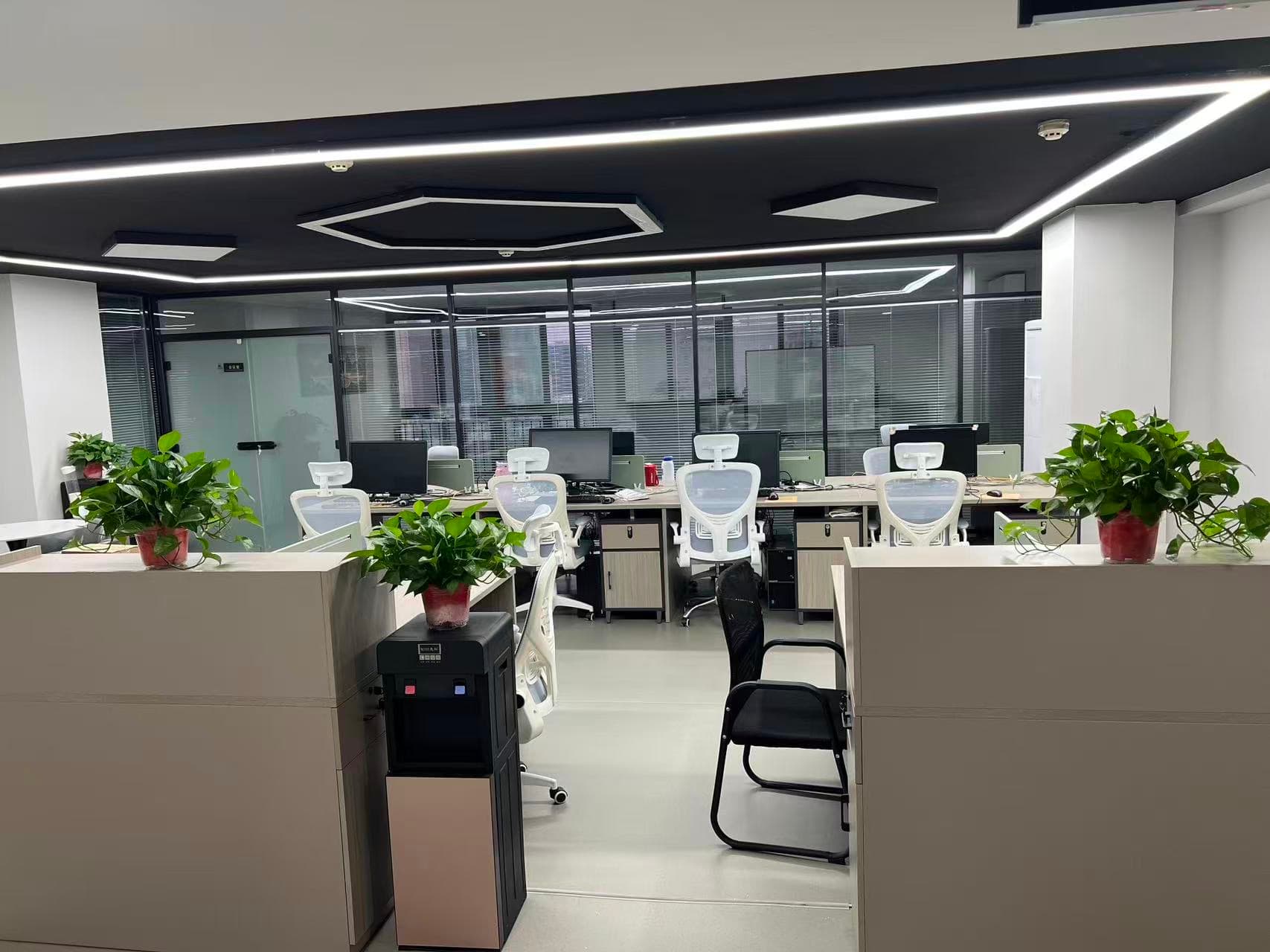 Modern Office Workspace of Henan Zhongding Bohua Construction Engineering Co., Ltd.