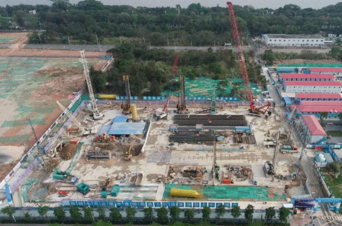 Deep Foundation Pit Enclosure Works image