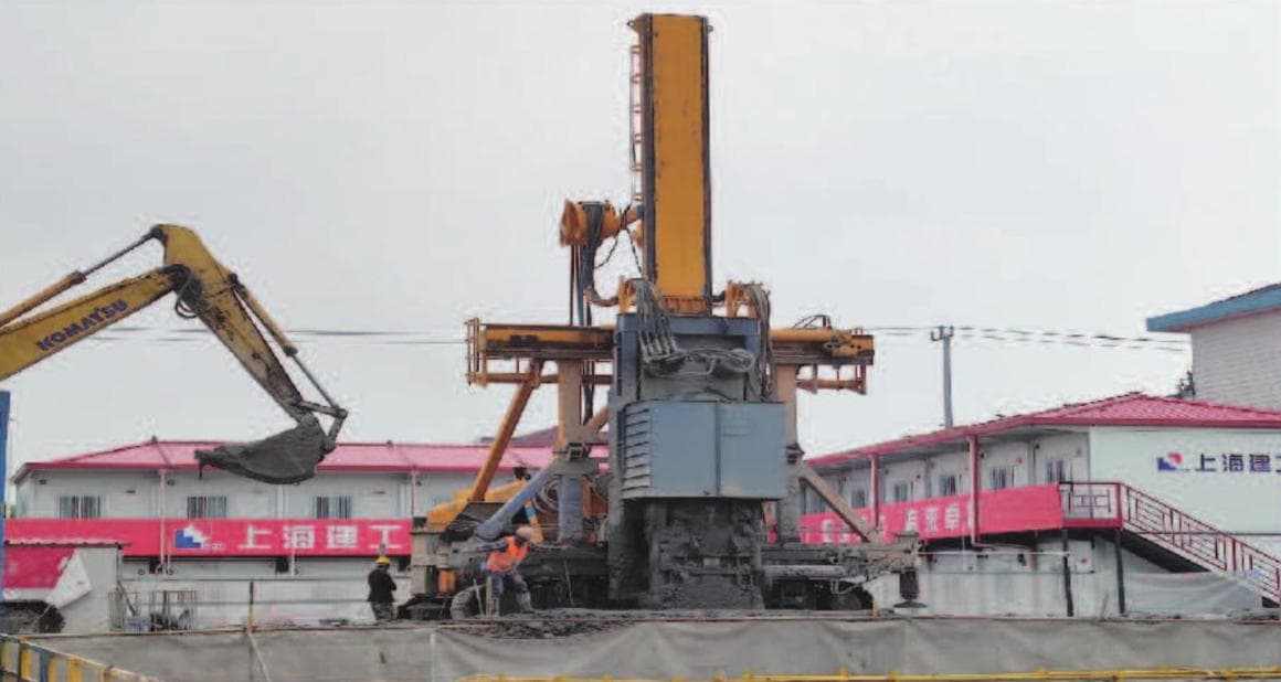 Ground Improvement Construction Using MJS/TRD Methods, Shanghai