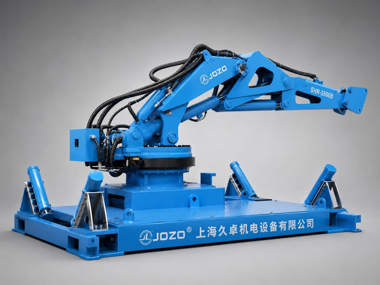 JOZO SHR-5500B tunnel steel-ring installation and reinforcement manipulator