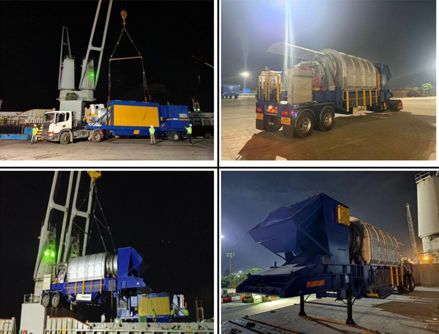 Chemical Asphalt Equipment Import Project