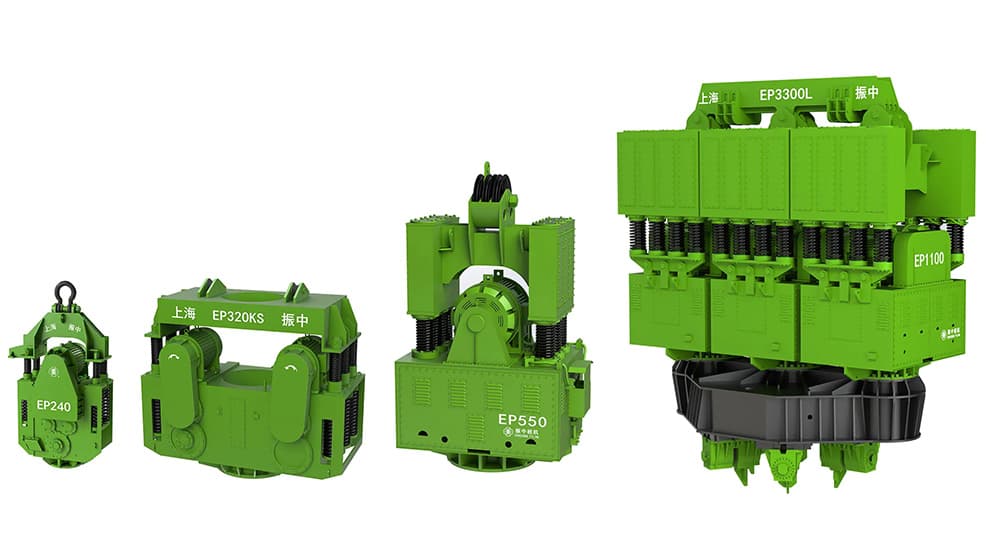 EP Series Resonance-Free Variable-Frequency and Variable-Moment Electric Vibro Hammers image