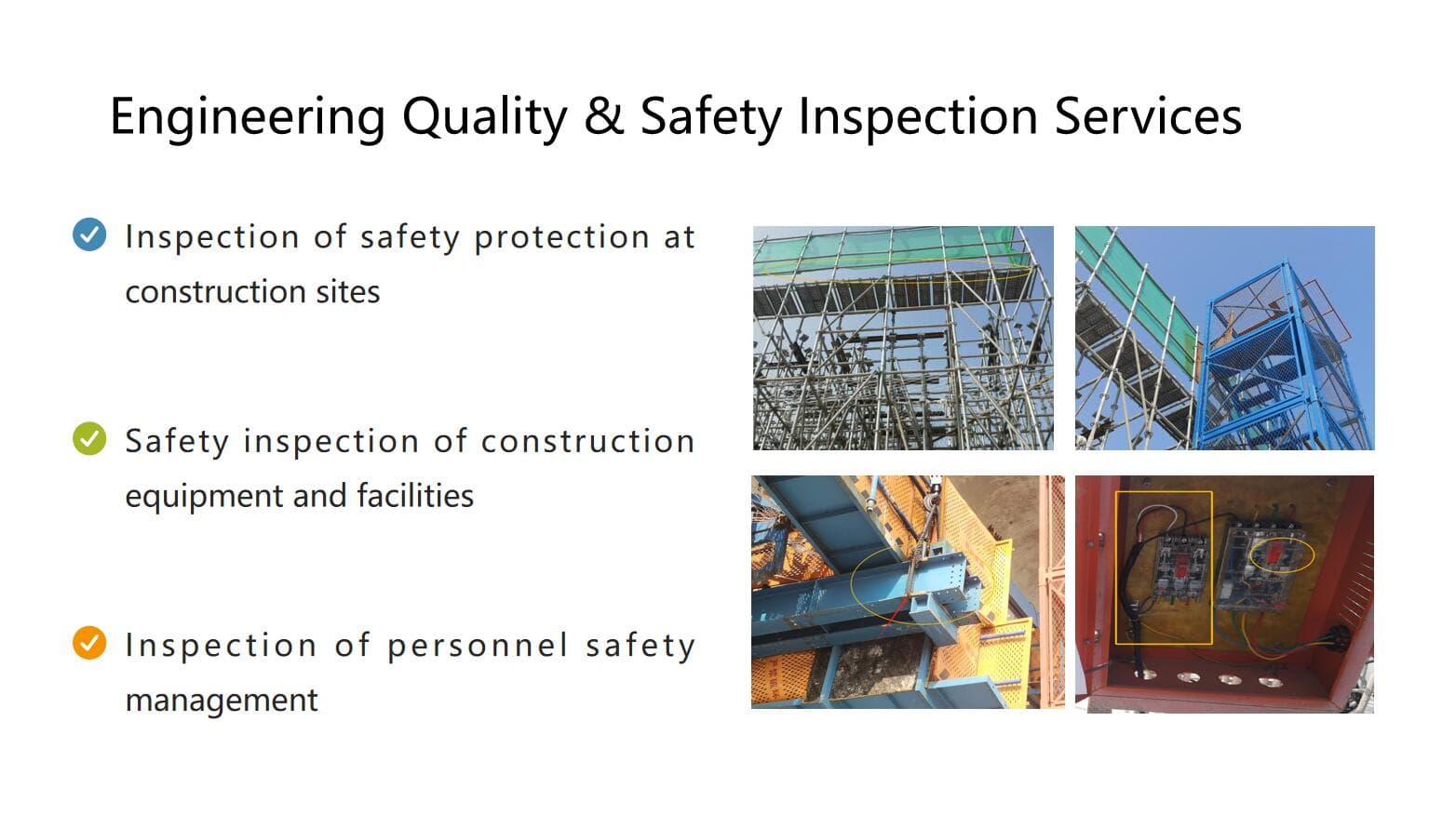 Engineering Quality and Safety Inspection Services image