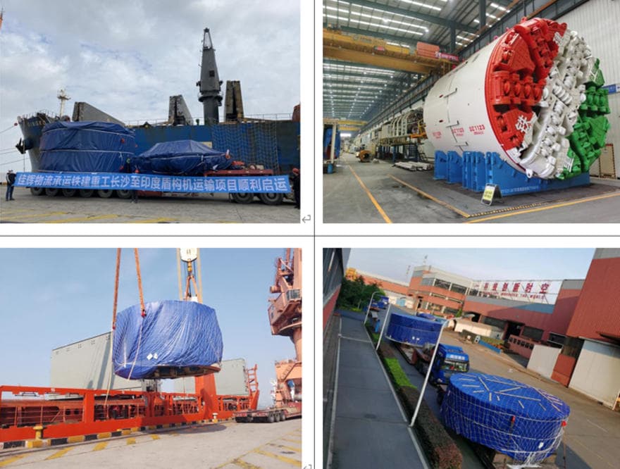 Φ6m TBM Exported to India