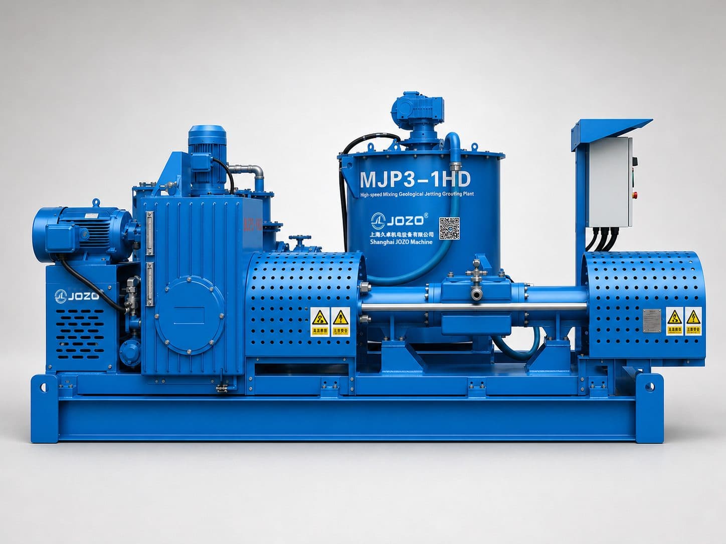 JOZO MJP3-1HD integrated slurry preparation and grouting unit