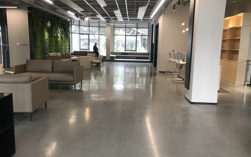 Shanghai Zhangjiang High-Tech Park Inorganic Terrazzo Flooring Project