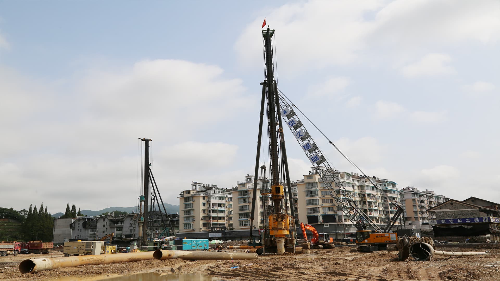 Full-Casing Bored Cast-in-Place Pile Construction image