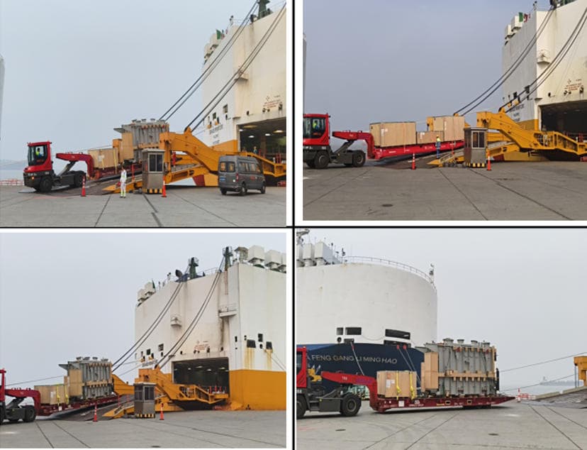 Transformer Export Service by RO-RO