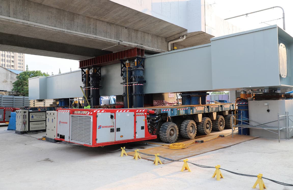 Underpinning of P118 and P120 piers of Shanghai Metro Line 3 during shield tunnel crossing