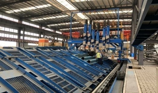 Orthotropic steel deck panel production line
