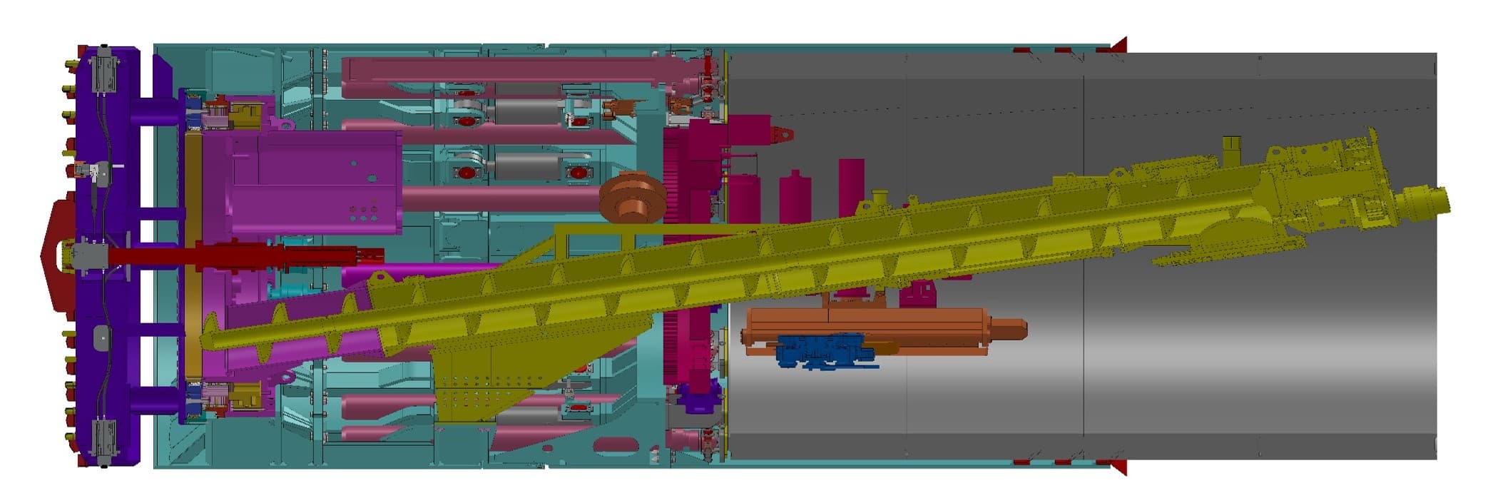 Small-Diameter Shield Tunnelling Machine image