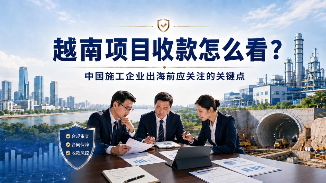越南工程项目收款怎么看？中国施工企业出海前应关注的几个关键点 cover image