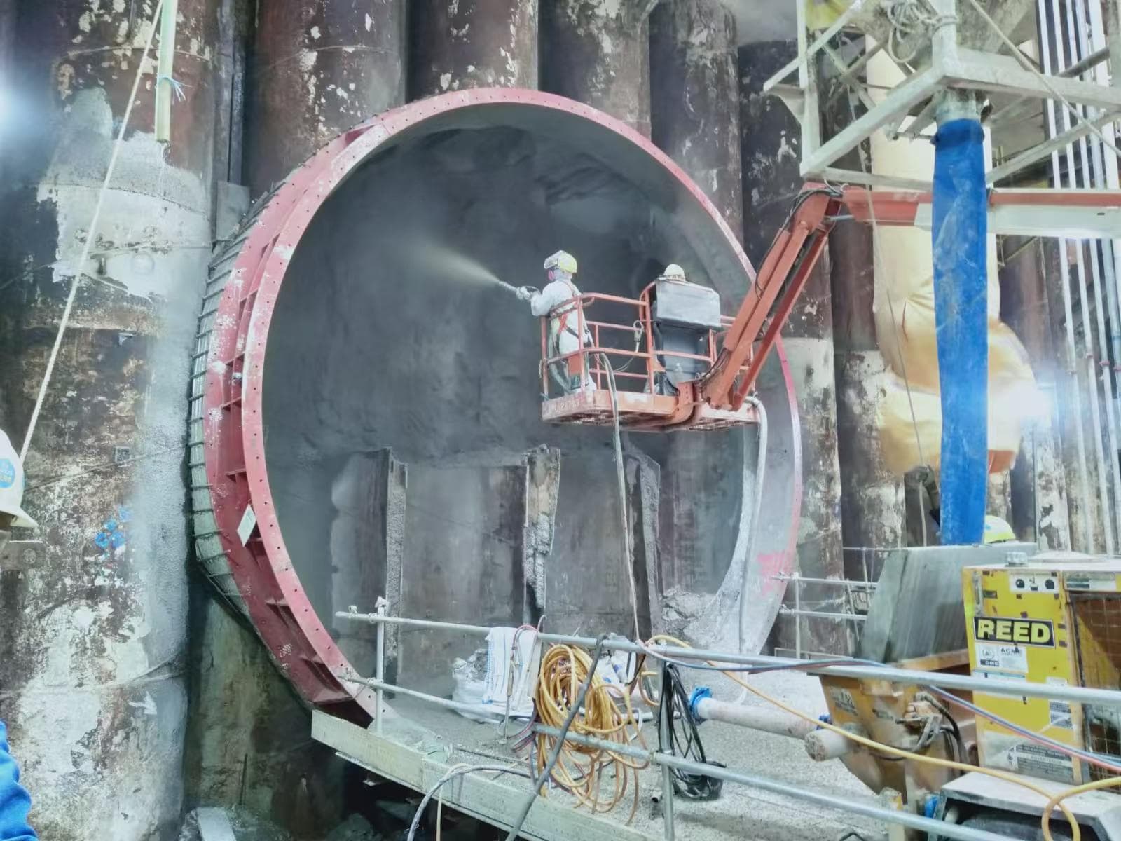 CROSS ISLAND LINE – CR102 IN SINGAPORE  Tunneling shotcrete