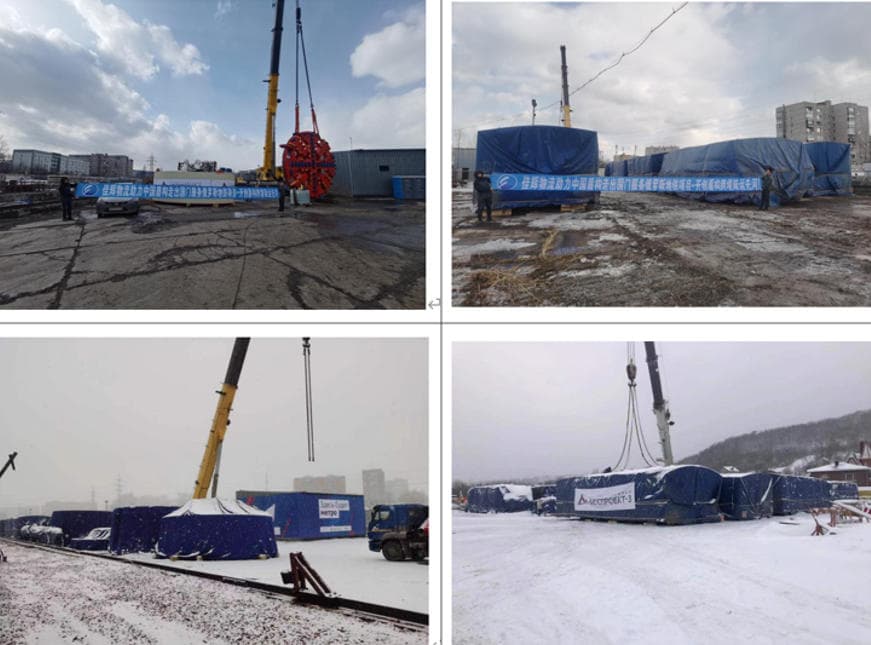 Φ6m TBM Exported to Russia – Door-to-Door Service