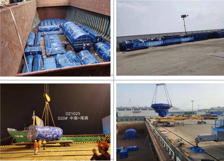 Φ4m TBM Exported to Korea